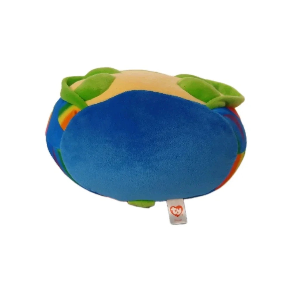 TY Beanie Squishies Plush‎ - SHRUGS Multicolored Turtle (10 inch) #Toy32